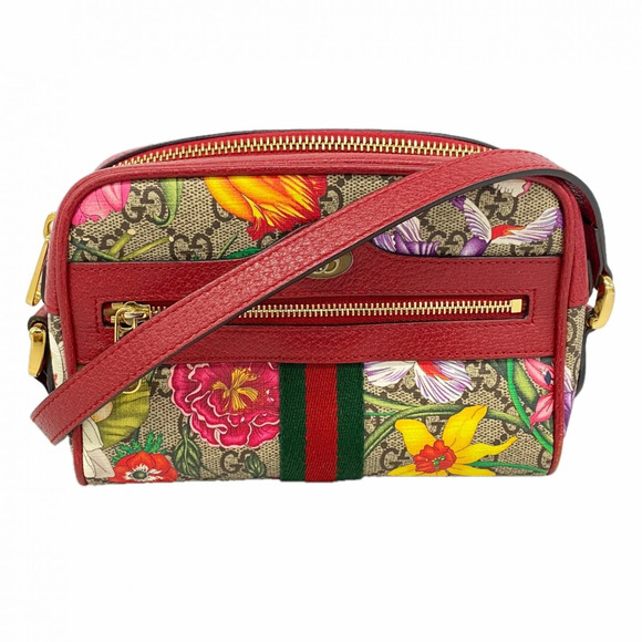 Gucci Handbags - GUCCI Red Shoulder Bag